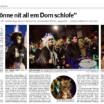 Artikel Kölnische Rundschau